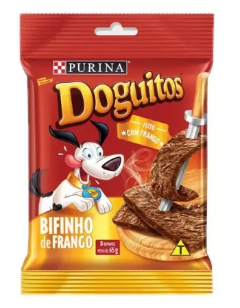 DOGUITOS BIFINHO FRANGO 20X65G BR