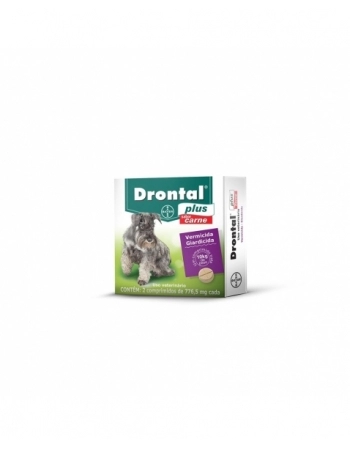 DRONTAL PLUS CARNE (2 COMPRIMIDOS)