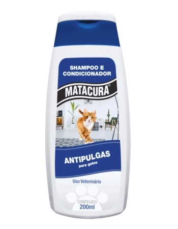 SHAMPOO ANTIPULGAS/COND GATOS MATACURA 2