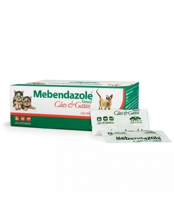 MEBENDAZOL CAES E GATOS C/30STRX6COMP