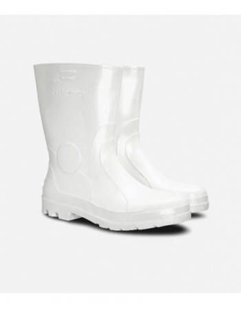 CALCADO BOTA PVC CANO CURTO II BRANCO 37