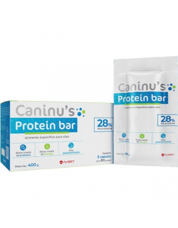 CANINU\'S PROTEIN BAR X 5 FLOW PACK