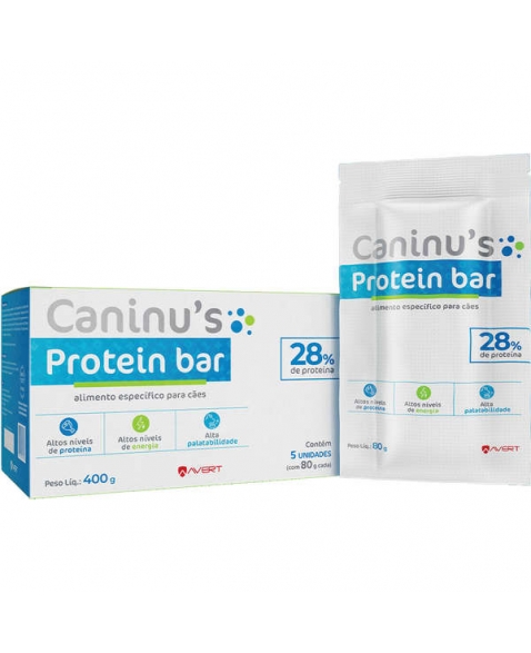 CANINU\'S PROTEIN BAR X 5 FLOW PACK