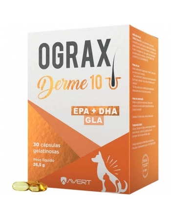 OGRAX DERME 10 X 30 CAP
