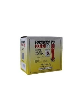 FORMICIDA PO 50 ROSA PIKA PAU 1KG