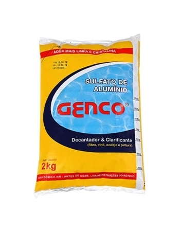 SULFATO DE ALUMINIO GENCO 2KG
