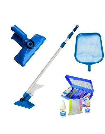 KIT LIMPEZA PARA PISCINAS