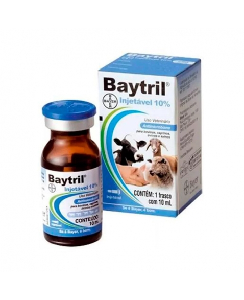 BAYTRIL (INJETAVEL 10% 10 ML)
