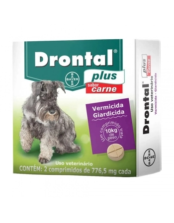 DRONTAL PLUS CARNE (4 CPRS)