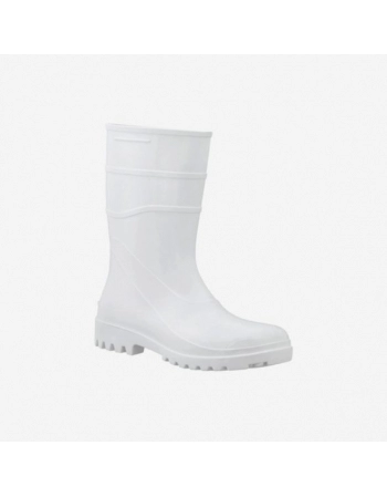CALCADO BOTA PVC CC BCA S/FORRO BRANCO 41