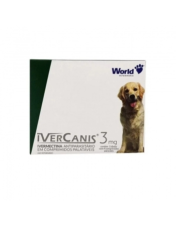 IVERCANIS 3MG C/4COMP