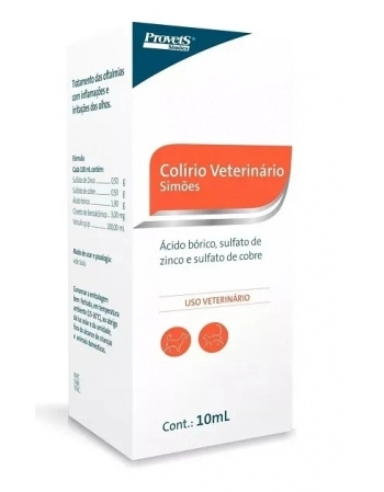 COLIRIO VETERINARIO SIMOES 10ML