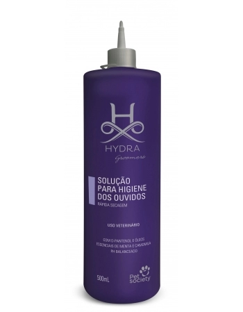 HYDRA GROOMERS SOLUÇÃO PARA LIMPEZA DE OUVIDOS 500ML