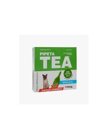 PIPETA X 3 TEA GATO ATE 4 KG (0,5 ML)