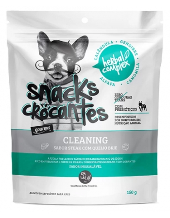 SNACK CROC HERBAL COMPLEX CLEANING 150G