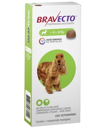 BRAVECTO 500MG (10-20KG)