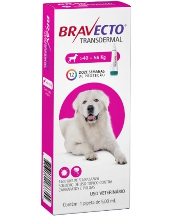 BRAVECTO TRANSDERMAL CAES 1400MG (40-56KG)