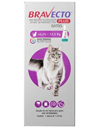 BRAVECTO PLUS CAT 500MG 1X1DS