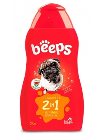 BEEPS SHAMPOO 2 EM 1 PELOS CURTOS 500ML