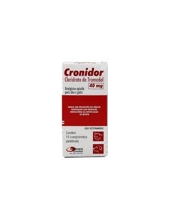 CRONIDOR 40 MG COM X 10 IN 35 2017**