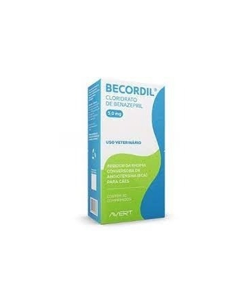 BECORDIL 5 MG COM X 30