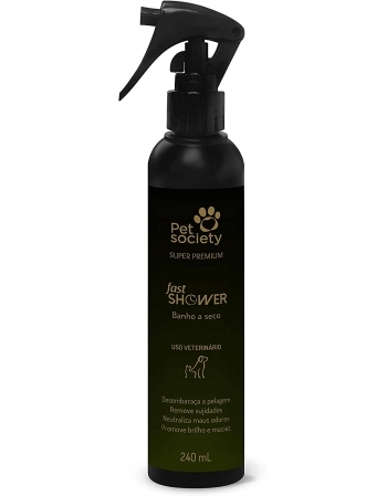 PET SOCIETY BANHO A SECO SUPER PREMIUM 240ML