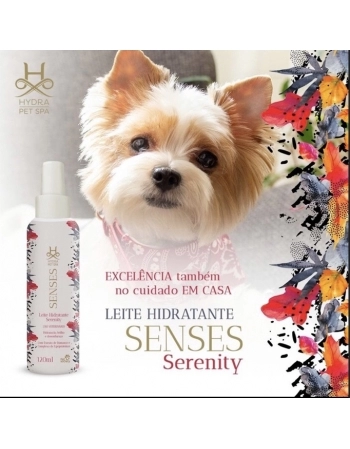 HYDRA PET SPA SENSES LEITE HIDRATANTE SERENITY 120ML