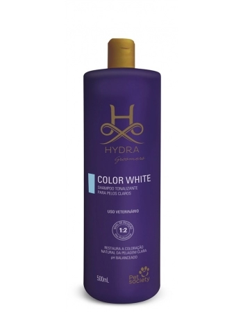 HYDRA GROOMERS COLOR WHITE SHAMPOO 500ML
