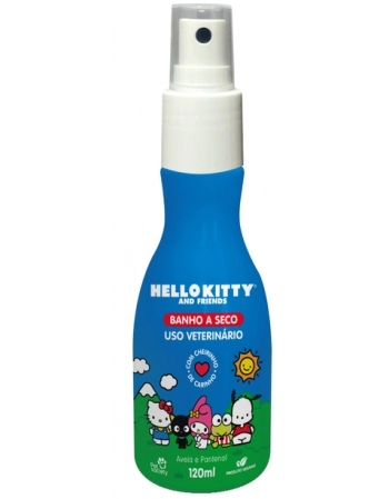 HELLO KITTY BANHO A SECO 120 ML