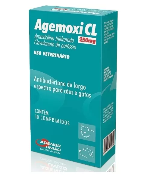 AGEMOXI CL 250MG X 10 CPO REV