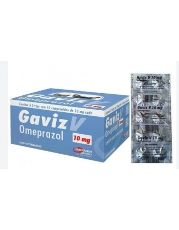 GAVIZ V 10MG / 5 STRIP X 10 CP