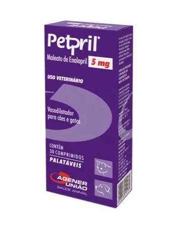 PETPRIL 5MG COM 30 COMP