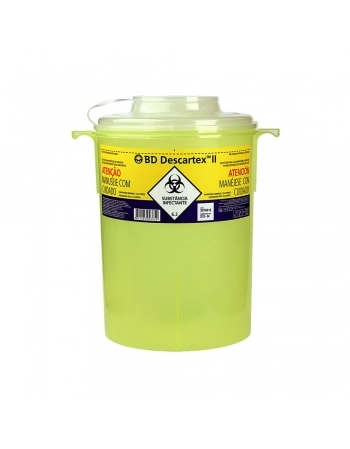 DESCARTEX - COLETOR PARA PERFURO CORTANTE PLASTICO RIGIDO 13L - BD
