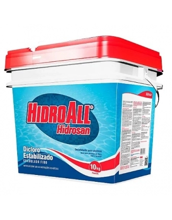 HIDROSAN PLUS - DICLORO GRANULOS AZUIS - 10 KG