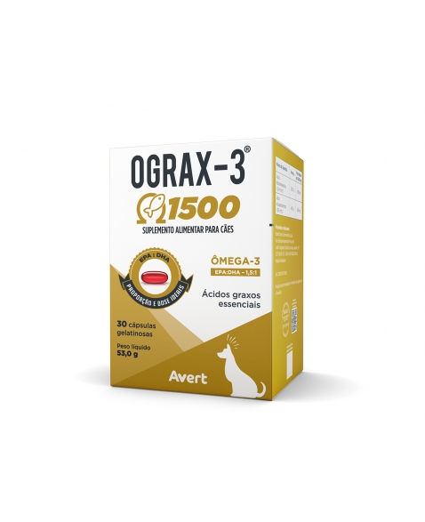OGRAX-3 1500MG CAP X 30