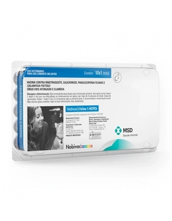 VACINA NOBIVAC FELINE 1-HCP (V3) - MSD