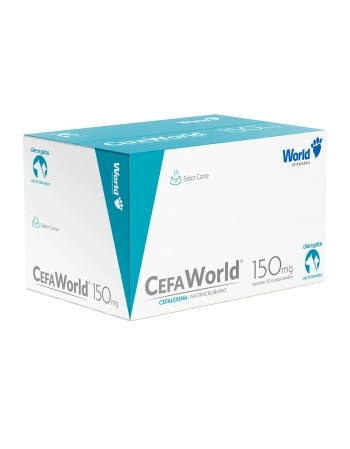 CEFALEXINA 150MG DISPLAY C/10 BLISTERES DE 12 COMP (CEFAWORLD)