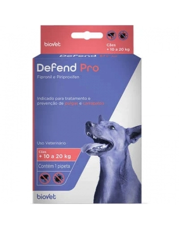 DEFEND PRO CÃES + 10 A 20 KG