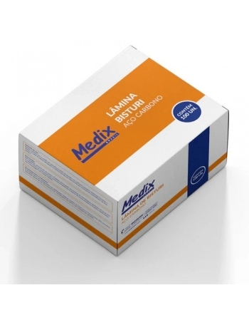 LAMINA DE BISTURI N 22 C/100 UN CARBONO