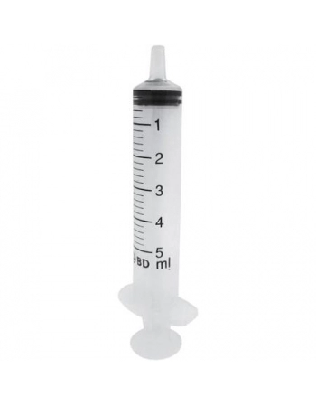 SERINGA DESCARTÁVEL 5ML SEM AGULHA LUER SLIP - BD PLASTIPAK