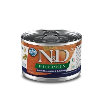 ND PUMPKIN WET CANINA ADULTO CORDEIRO 0,14KG