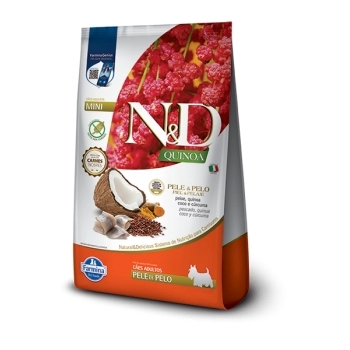 ND QUINOA CAN ADT MINI PELE PELO PEIXE 2,5KG