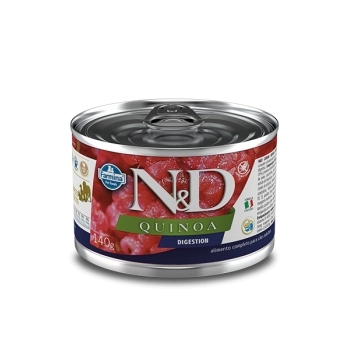 ND QUINOA WET CANINA ADULTO CUIDADO DIGESTIVO CORDEIRO 0,14KG