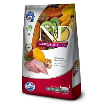 ND TROPICAL FELINA ADULTO FRANGO 0,4KG - FARMINA
