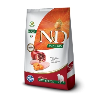 ND PUMPKIN CANINA ADULTO MAXI FRANGO 10,1KG