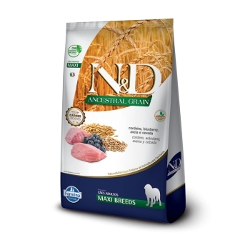 ND ANCESTRAL CANINA ADULTO MAXI CORDEIRO 10,1KG