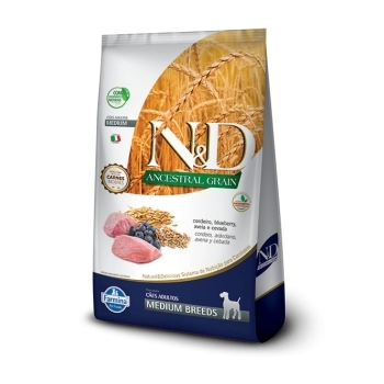 ND ANCESTRAL CANINA ADULTO MEDIUM CORDEIRO 10,1KG