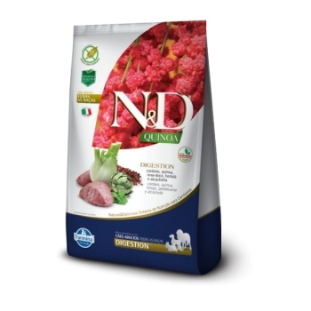 ND QUINOA CANINA ADULTO CUIDADO DIGESTIVO CORDEIRO 10,1KG