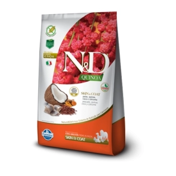ND QUINOA CANINE AD SKIN PEIXE 10,1KG