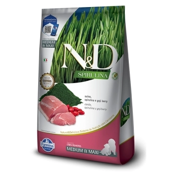 ND SPIRULINA CANINA PUPPY MEDIUM/MAXI SUINO 10,1KG